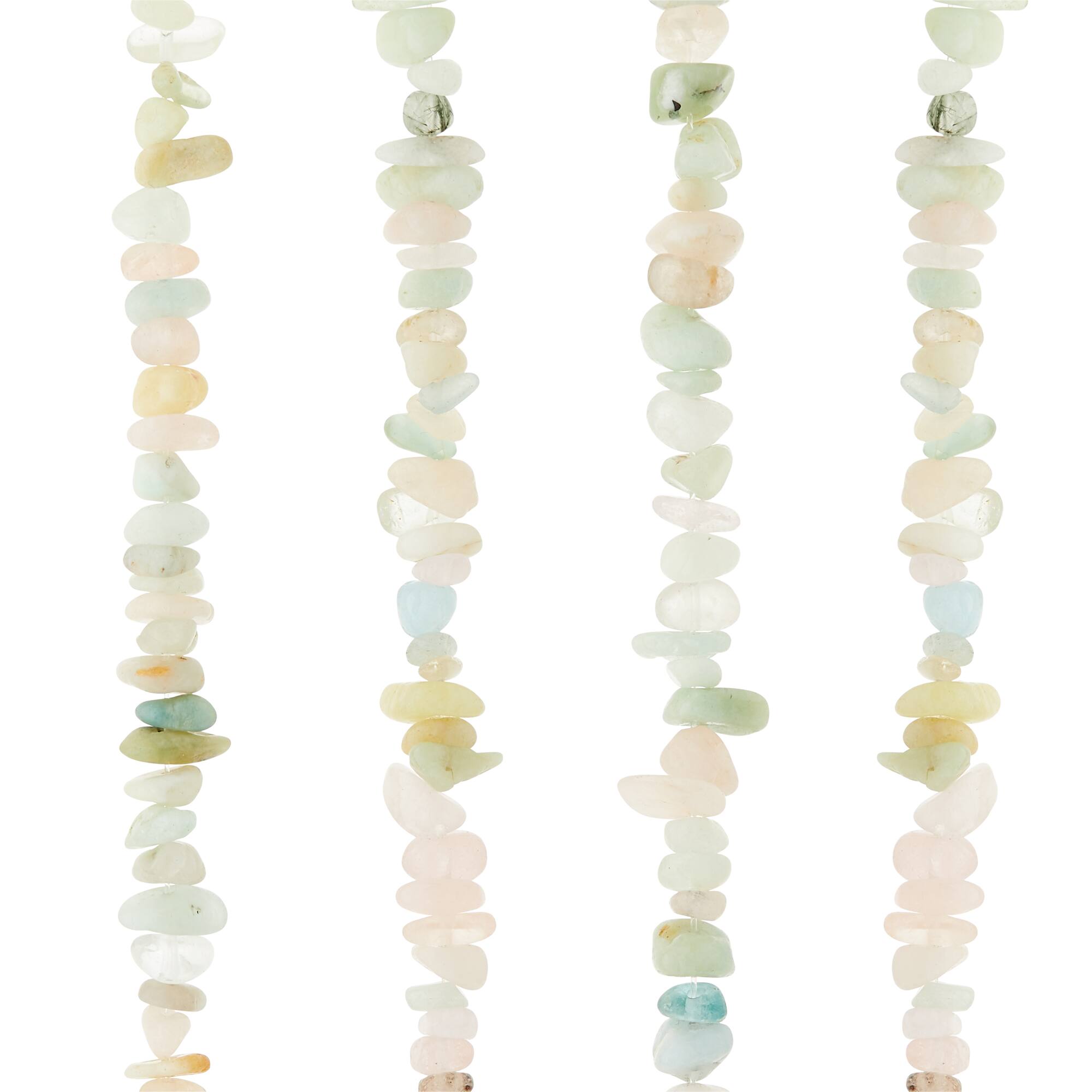 Morganite Chip Beads by Bead Landing®